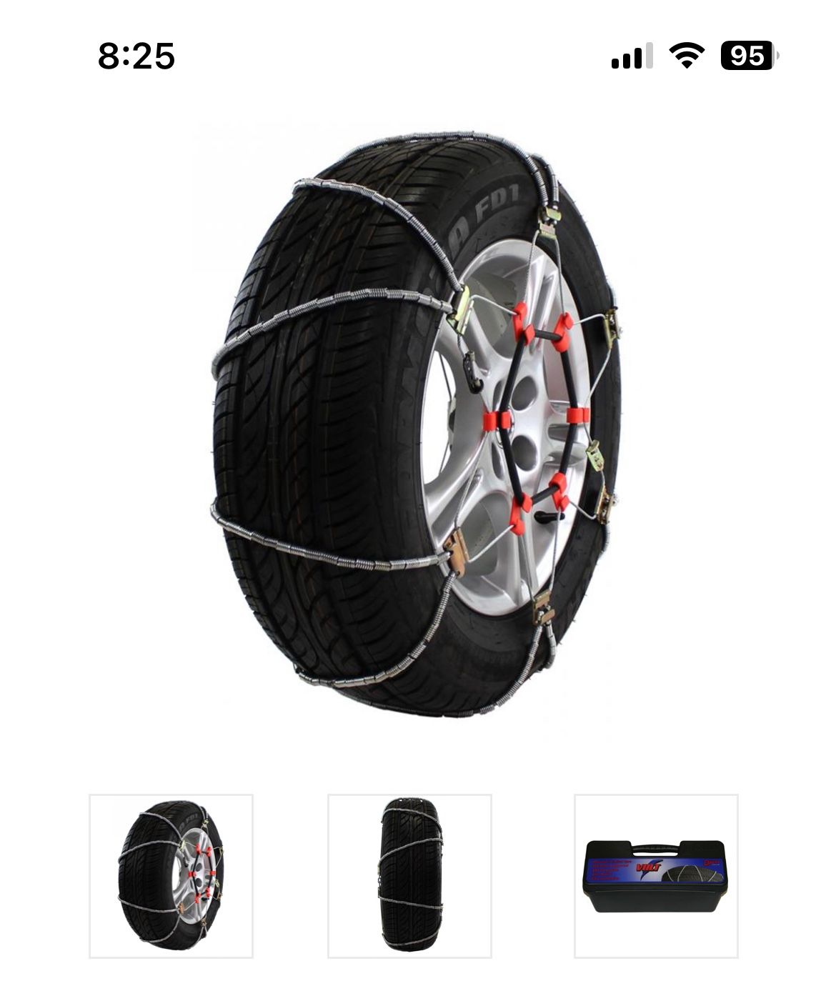 New QV343 Snow Chains