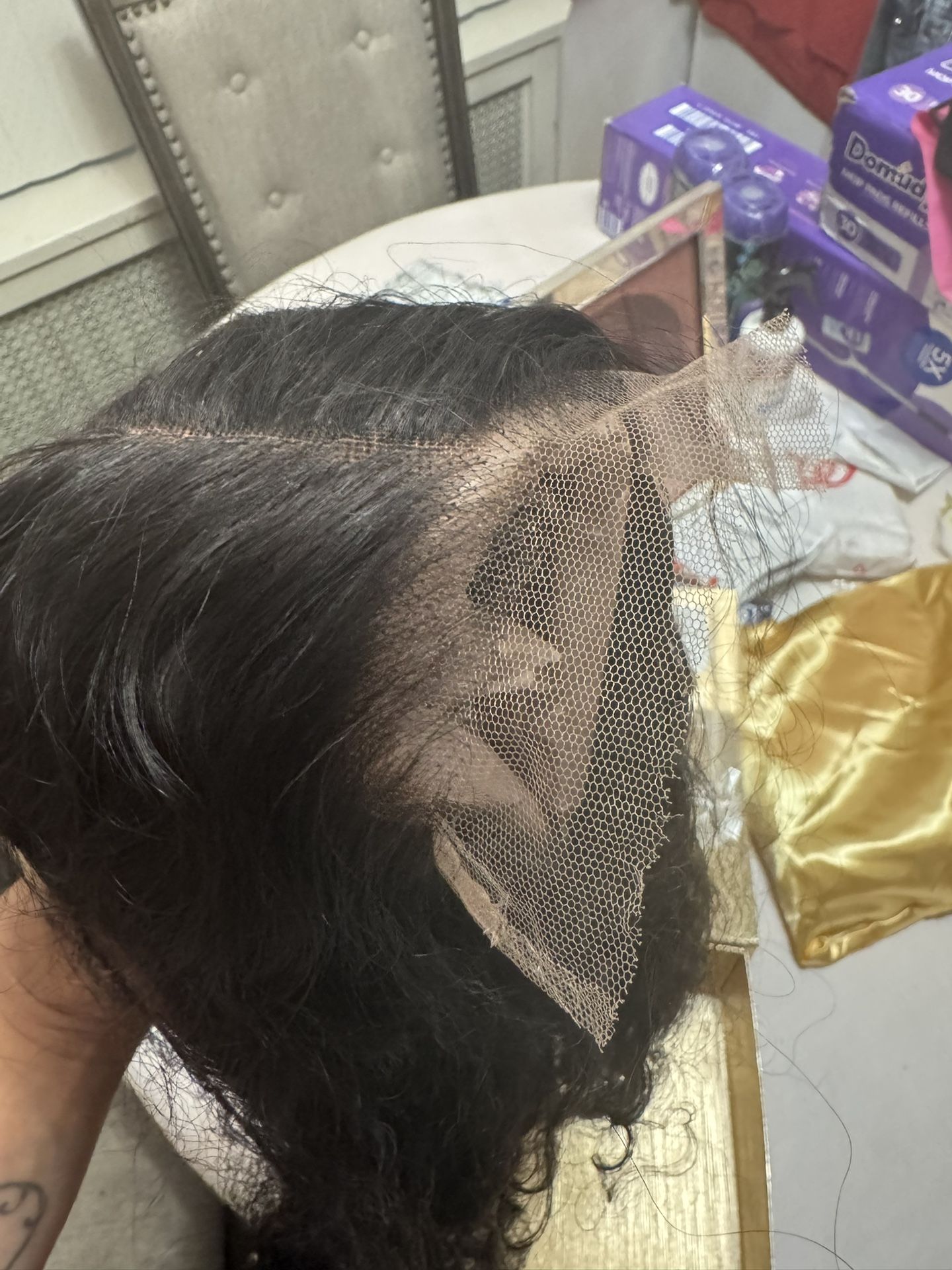 5*5 Deep Wave Closure Wig