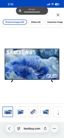 SAMSUNG 85” QLED Q8F SMART TV 4K HDR VISION AI 120HZ SLIM DESIGN NEW OPEN BOX WITH GUARANTEE 👍💯⭕️✅📺