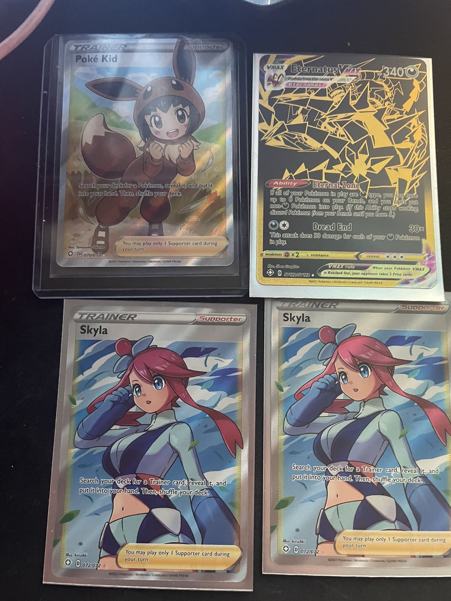 Various Sleeved Holo Pokémon cards  Deoxys Vmax Holo & more! for Sale in  Los Angeles, CA - OfferUp