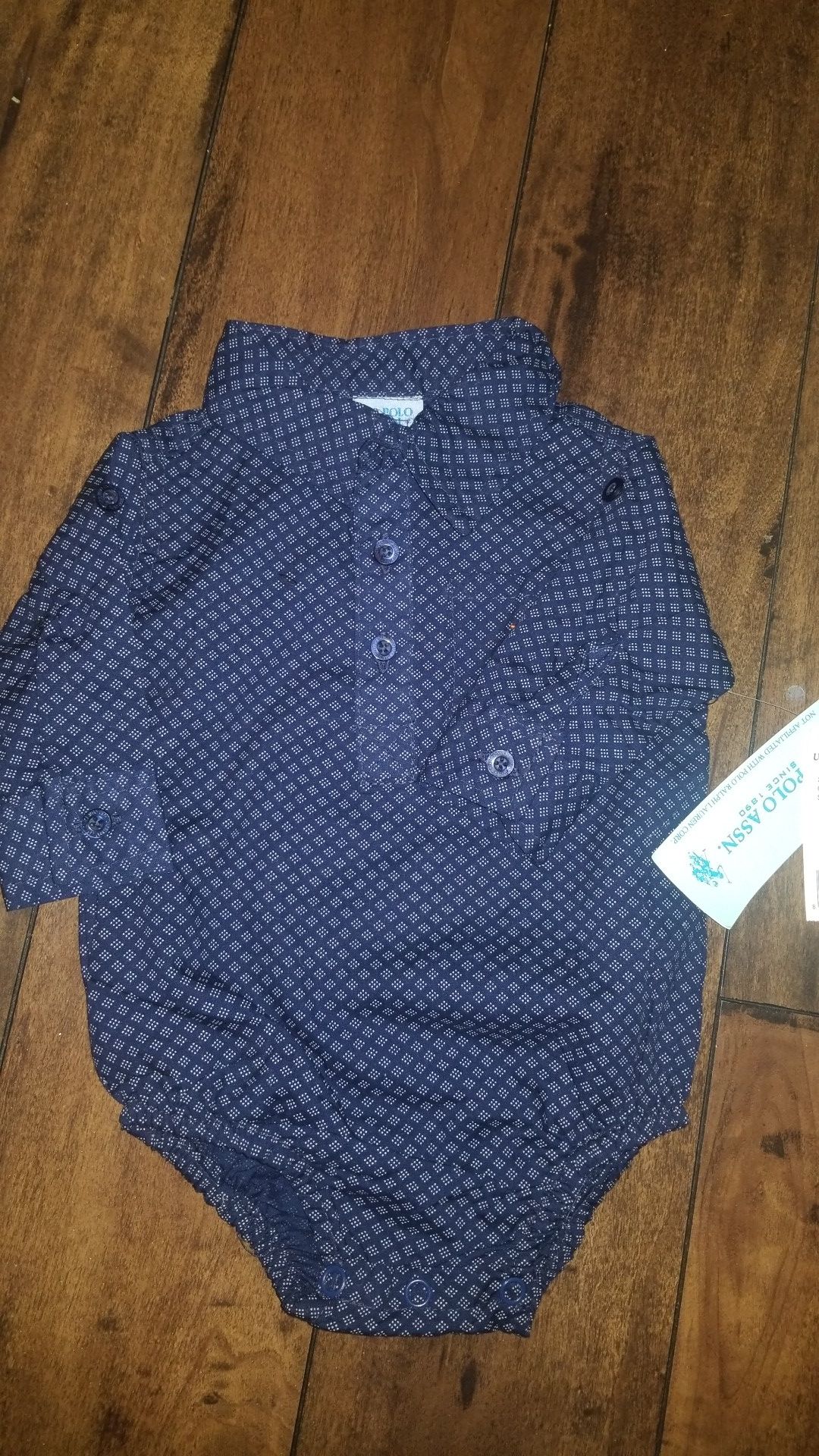 Polo onesie