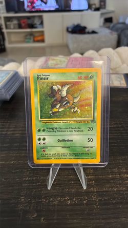 Pokemon Pinsir Holo Rare Pokemon Card 9/64 Jungle Set
