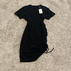 NWT Universal Thread Black T-shirt Dress Size XS