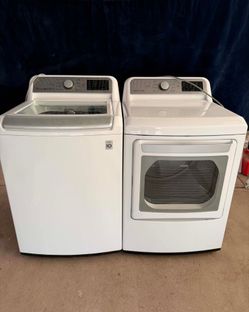 Lg washer and gas dryer