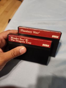 Phantasy Star and Wonderboy 3 for Sega Master System