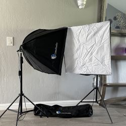 Softbox Lightning Photo Video Studio Kit