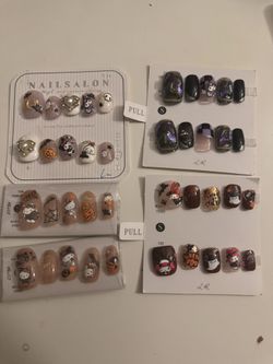 Halloween Press On nails (Sanrio Edition) HANDMADE 