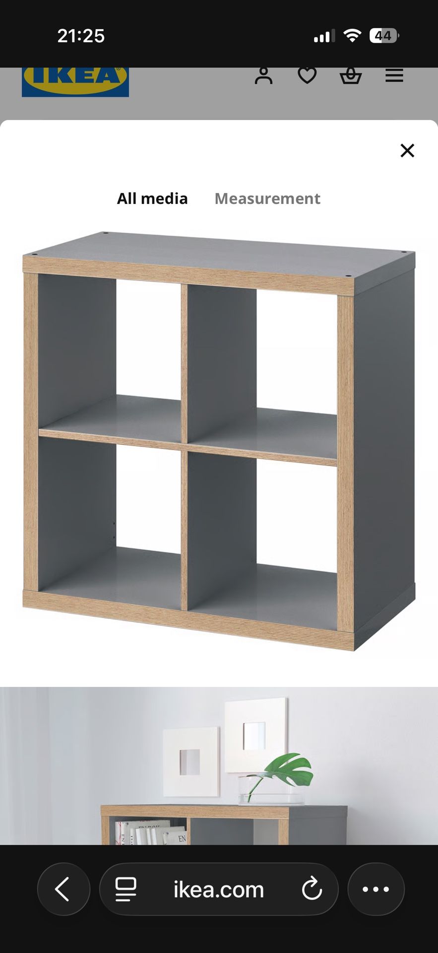 Ikea Kallax Book Shelf