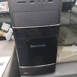 Lenovo a8 h535 desktop plus Asus monitor.