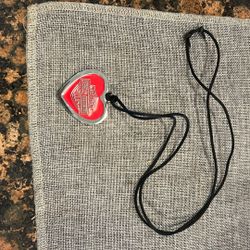 Harley Davidson heart pendant