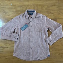 NWT Nickel & Iron Men's soft Button-Up Shirt size M