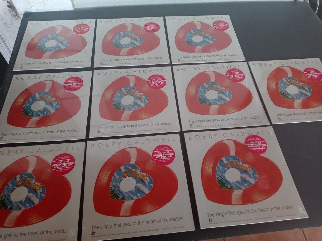 Bobby Caldwell Heart Shaped Record