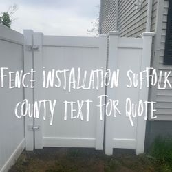 Fence Stockade And PVC 