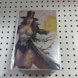 Gotham City Sirens #1 Zatanna Tyler Kirkham Signed