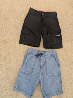2 Boys Size 7 Levi & Gymboree Cotton Shorts~New~Price Includes Both Shorts