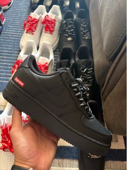 AF1 x SUPREME BLACK
