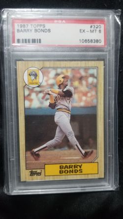 PSA Graded Barry Bonds Rookie Card 