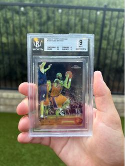 Kobe Bryant - PRIZM, ROOKIE, NUMBER, BGS