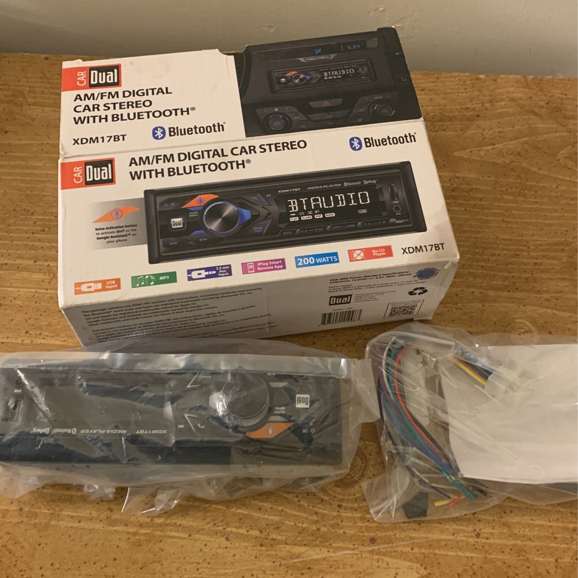 Car Radio/Stereo With Bluetooth