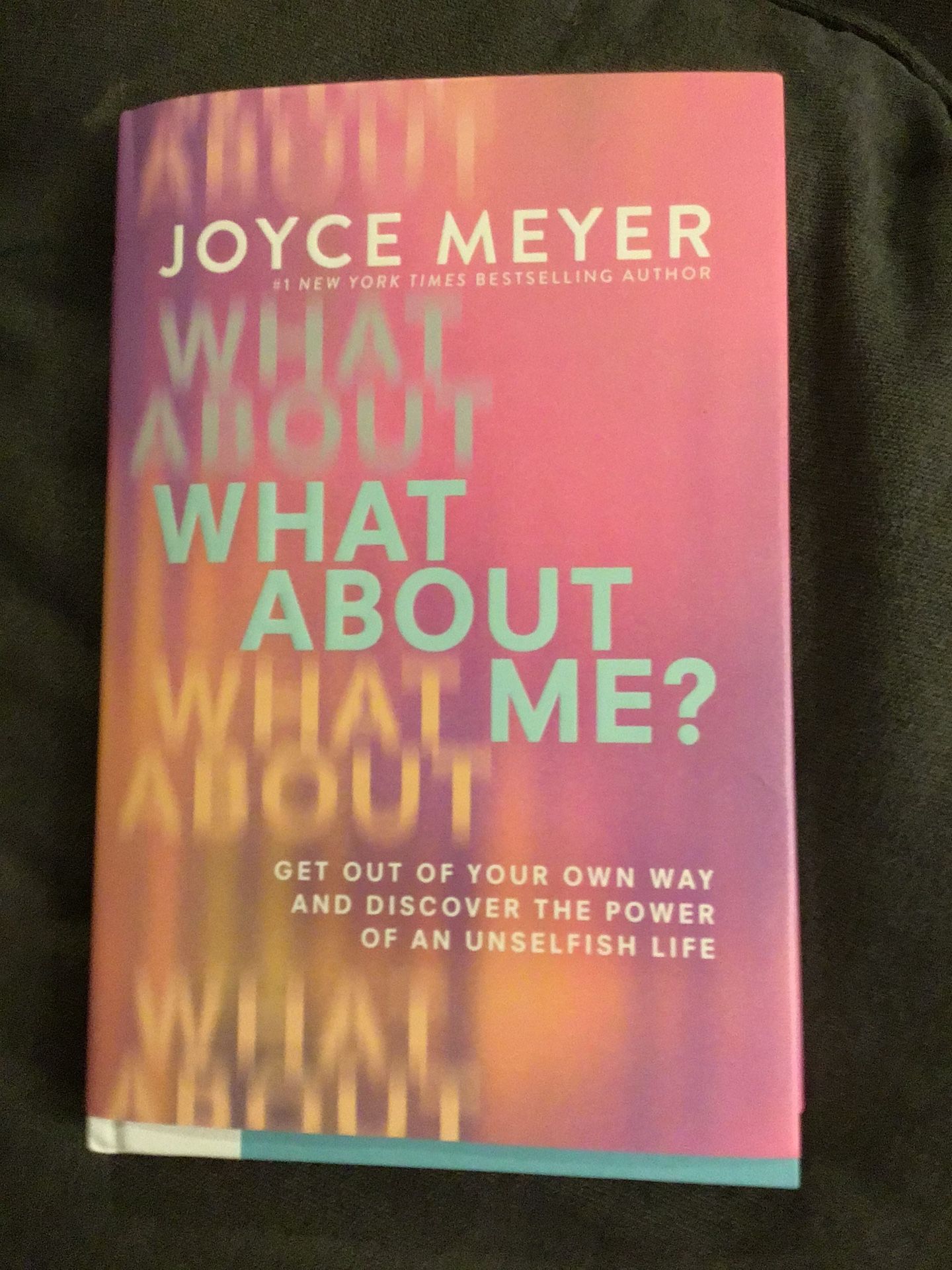 Joyce Meyer Hard Back Book (new)