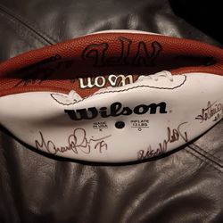 Autographed(x17) 2003 Chicago Bears Football
