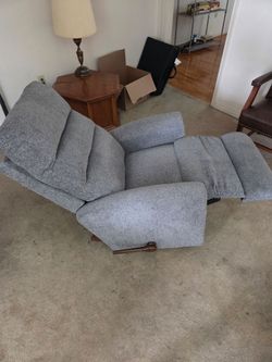 Gray La-Z-Boy Recliner
