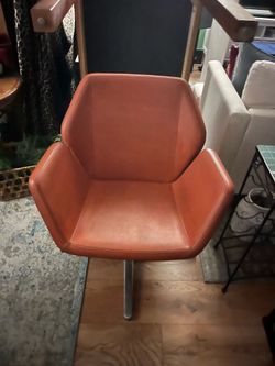 Beautiful burnt orange chair