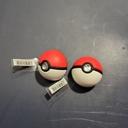 NWT Lot Of 2 Pokémon Limited Edition Poke Ball Authentic Jibbitz Crocs Charm