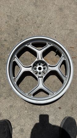 Silver Alloy BMW motorcycle Wheel Rim