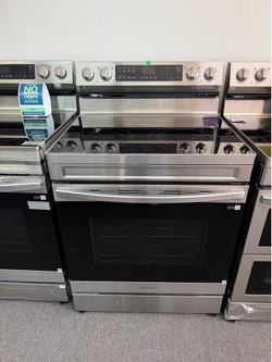 Electric stove air fry oven