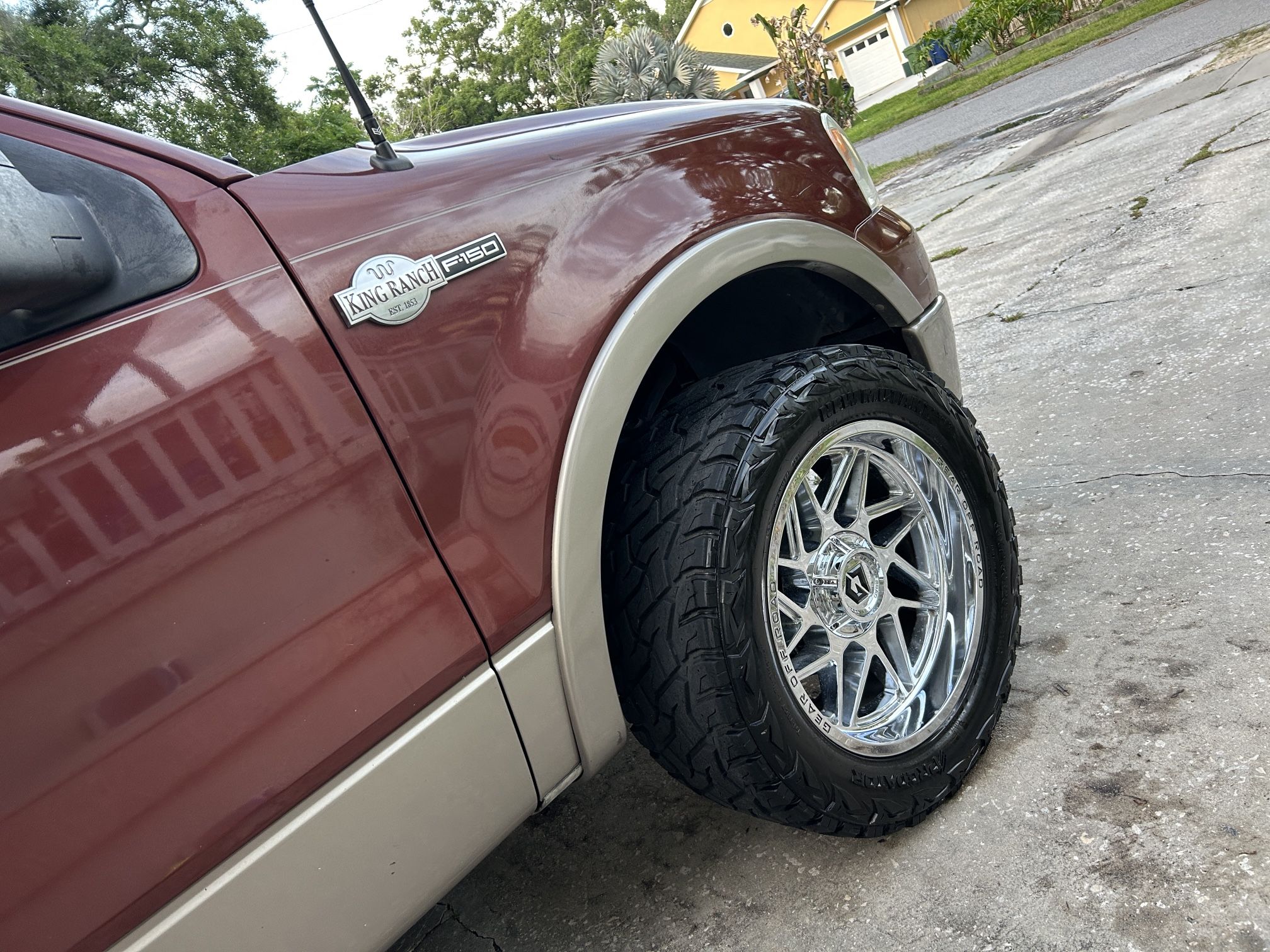 TRADES ONLY chrome Gear Off-Road Ratio 761C 20x10 , 6x135mm