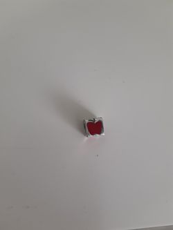 925 Stering Siver Apple Charm