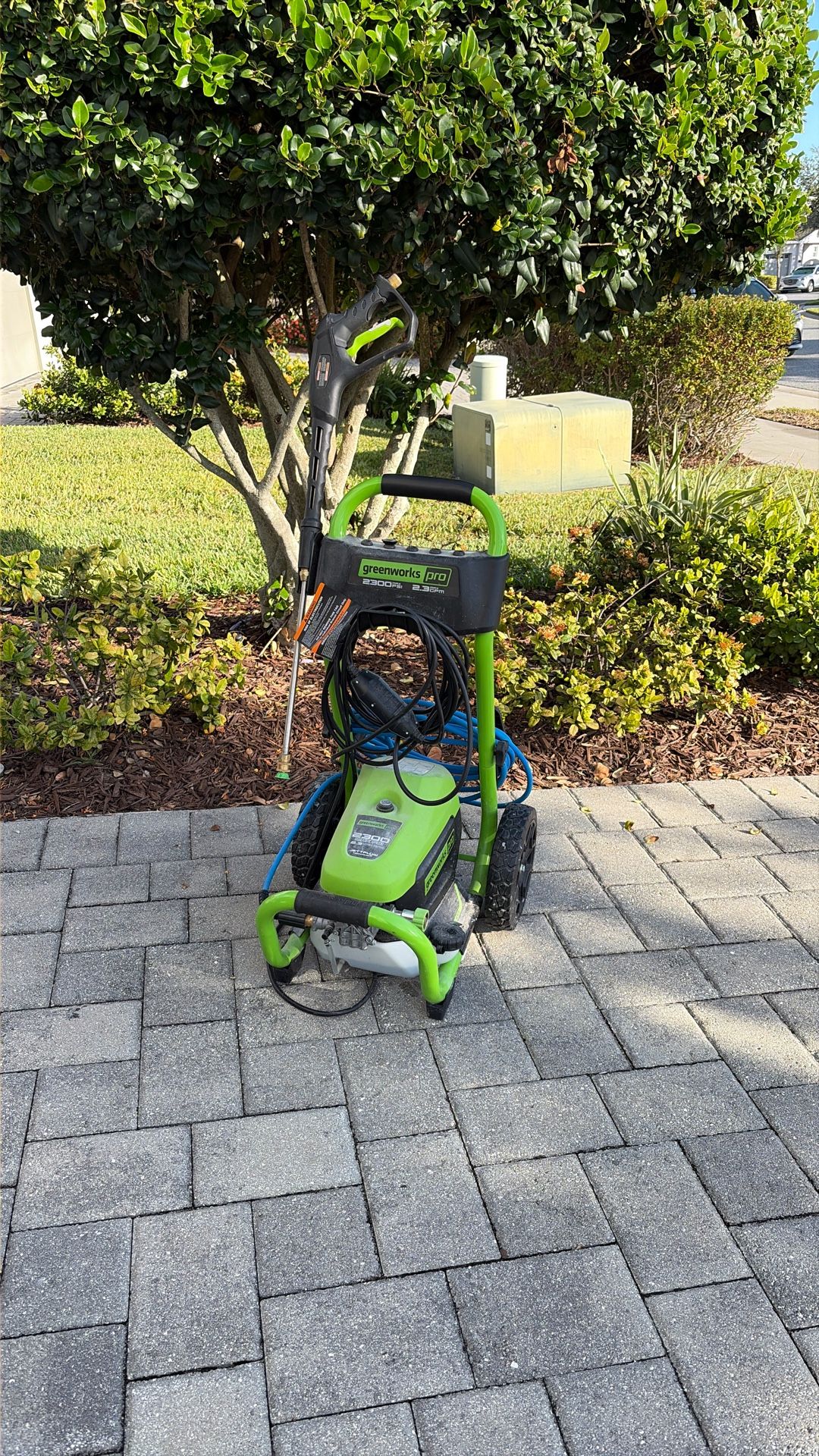 GREENWORKS PRO 2300 Max PSI Jettflow Machine Pressure Washer