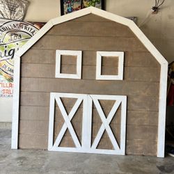 Farm House Back Drop/ Rodeo Party 