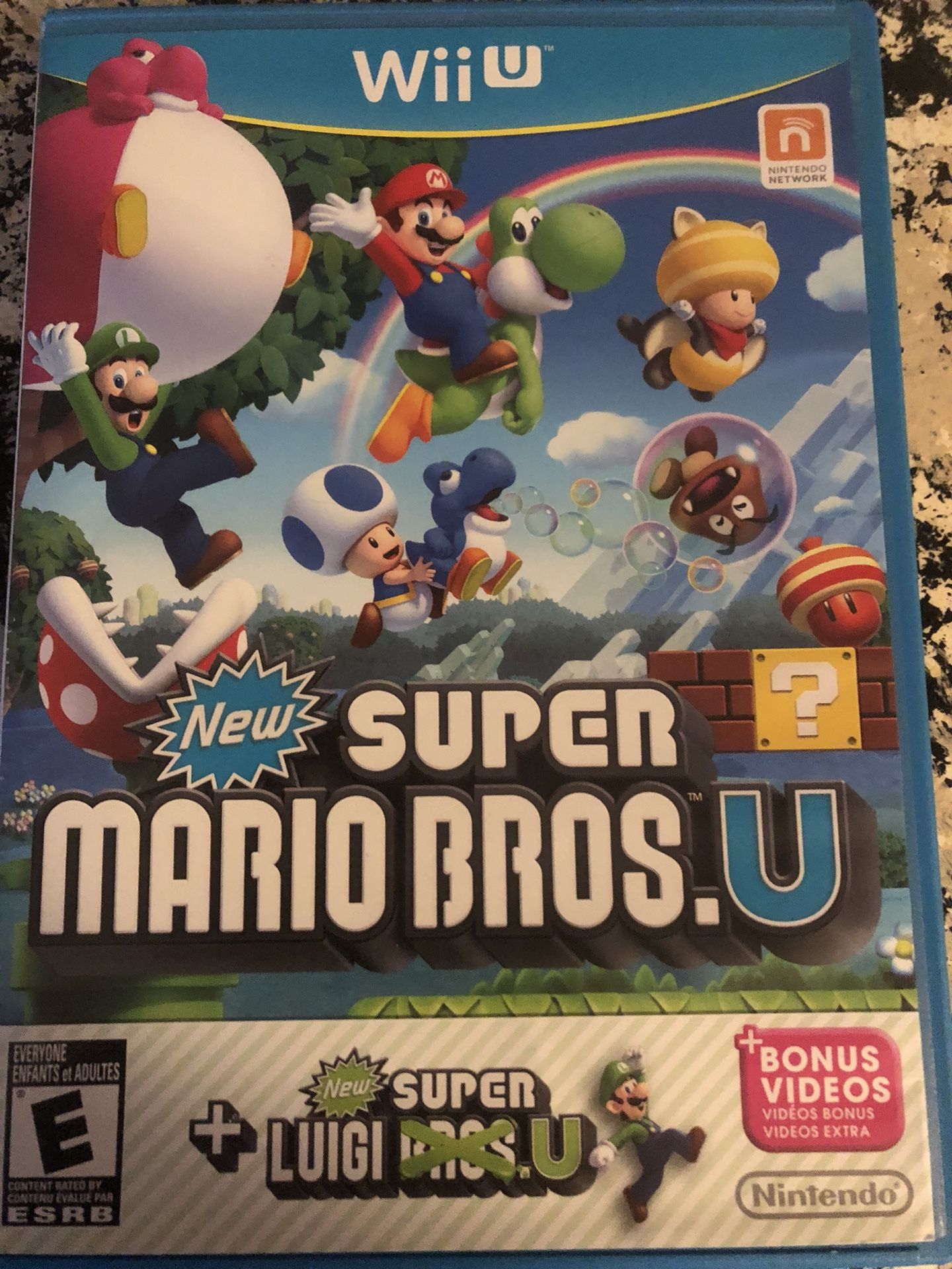 Nintendo Wii U Super Mario Bros +Luigi
