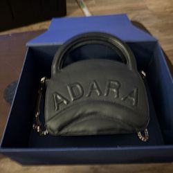 ADARA TACO JET BLACK DESIGNER BAG
