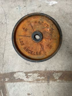 Marcy Vintage Weight Plate
