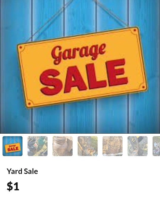 Garage SALE Compiled By 3 Women & 2 Men