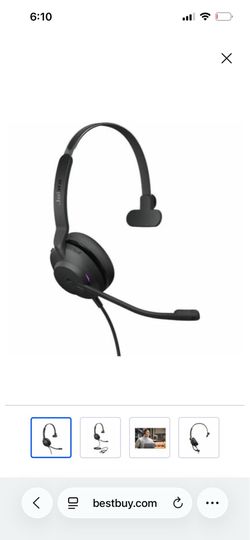 Jabra Evolve 2 30 wired Headset