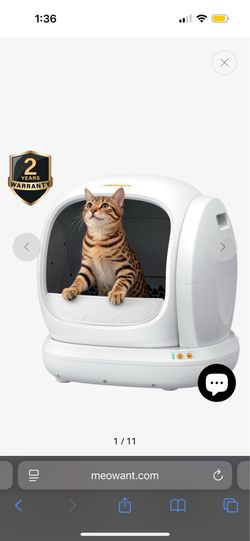 Like new automatic litter box