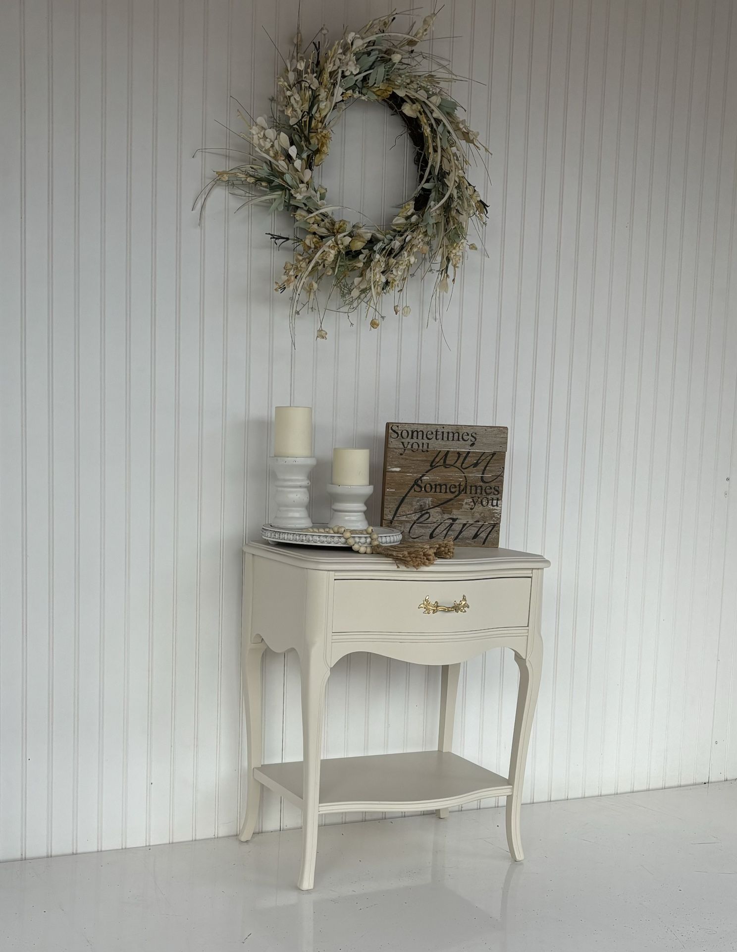 French Provincial Nightstand - Night Stand - Side Table - Bedroom Set - Dresser Set