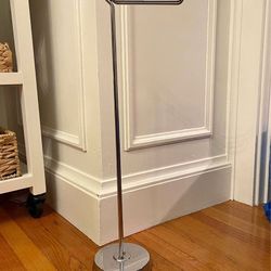 Freestanding Chrome Toilet Paper Holder