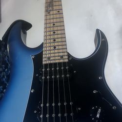 Ibanez Blue Electric Guitar