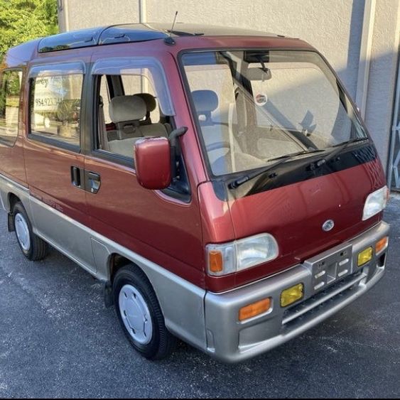 Subaru Sambar Kei Van JDM Classic RHD 