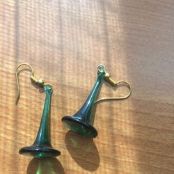 Glass Ear Rings