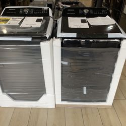 SAMSUNG GAS DRYER/WASHER SET