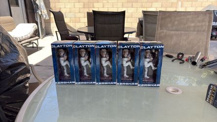 Clayton kershaw bobble heads + a free mookie betts
