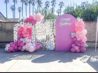 Balloons And Backdrops