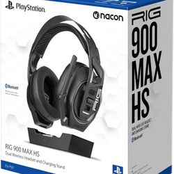 ❗️BRAND NEW❗️Sealed in Box — RIG 900 MAX HS Multi-Platform Dual Wireless Gaming Headset with Bluetooth & Charging Base