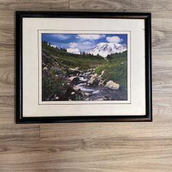 Beautiful Framed Mountain Photo